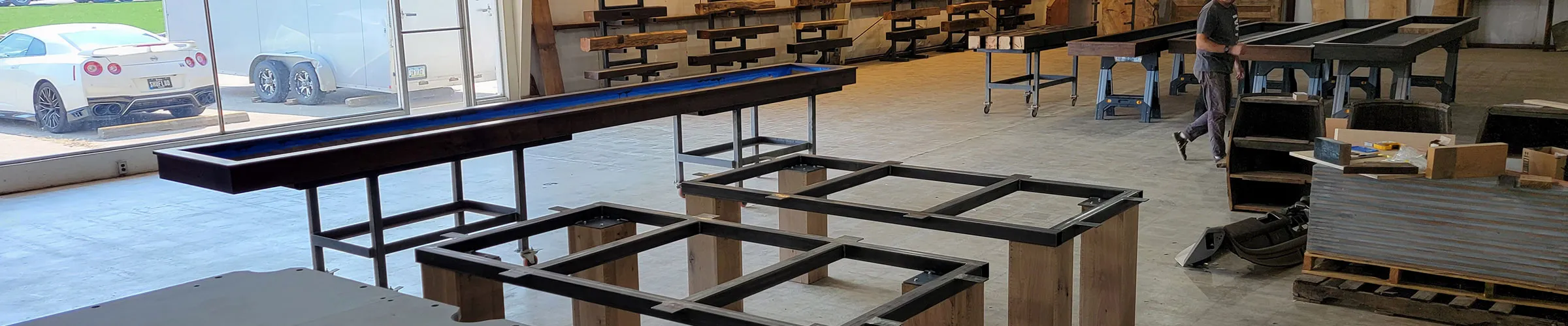 Shuffleboard Table Frames